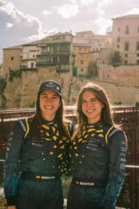 Las pilotos y hermanas Mónica y Marta Plaza, pregoneras de la Feria y Fiestas de San Julián de Cuenca