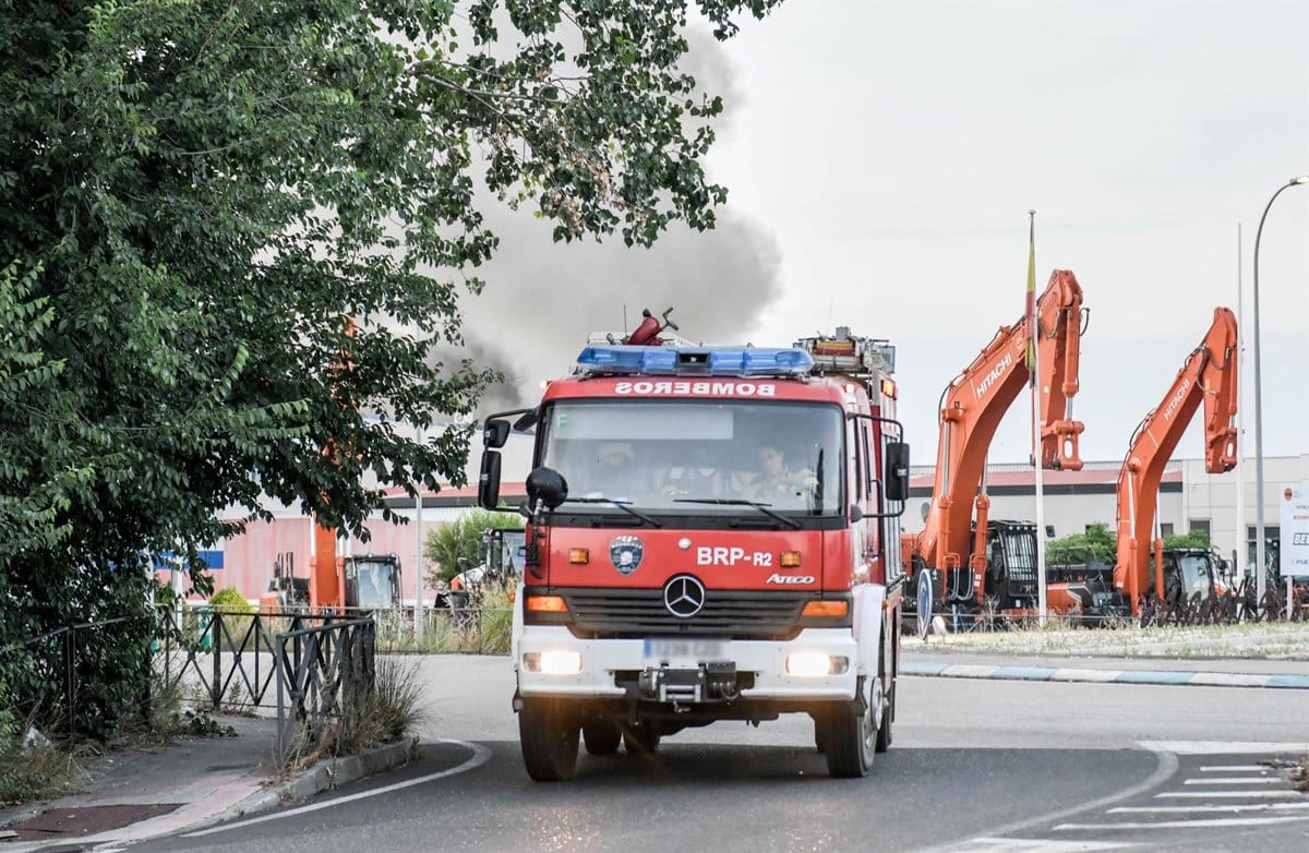 Los dos bomberos atendidos esta semana a raíz de sendos incendios de Azuqueca están dados de alta
