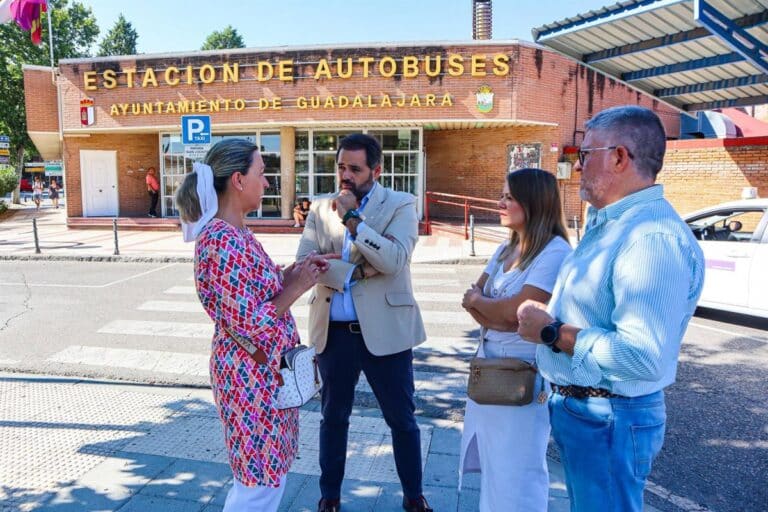Núñez (PP) reclama a la Junta retomar el proyecto de rehabilitación de la estación de autobuses de Guadalajara