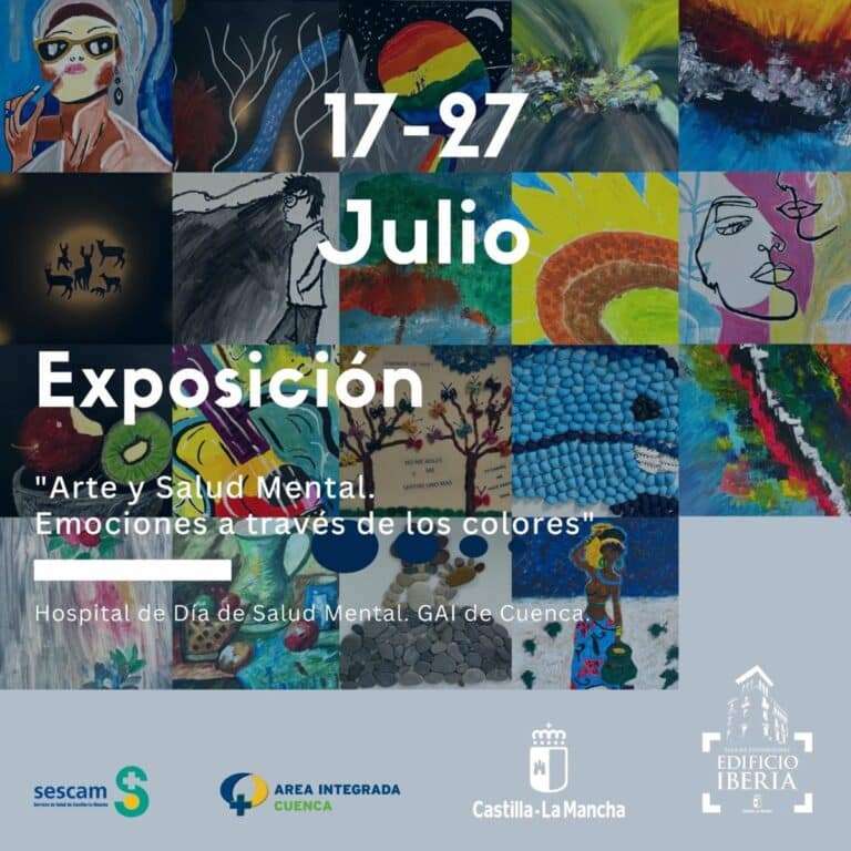 Pacientes de salud mental de Cuenca muestran su talento y emociones en una exposición en el edificio Iberia