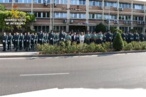 Un total de 206 guardias civiles en prácticas reforzarán las plantillas de las comandancias de Castilla-La Mancha