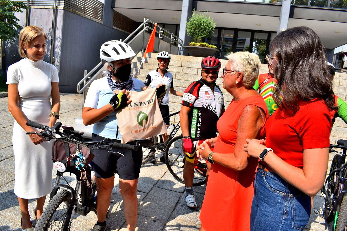 Carmen Lozano lleva su mensaje de esperanza a Puertollano con una ruta ciclista en apoyo a la Sensibilidad Química Múltiple 6 Carmen Lozano lleva su mensaje de esperanza a Puertollano con una ruta ciclista en apoyo a la Sensibilidad Química Múltiple 6