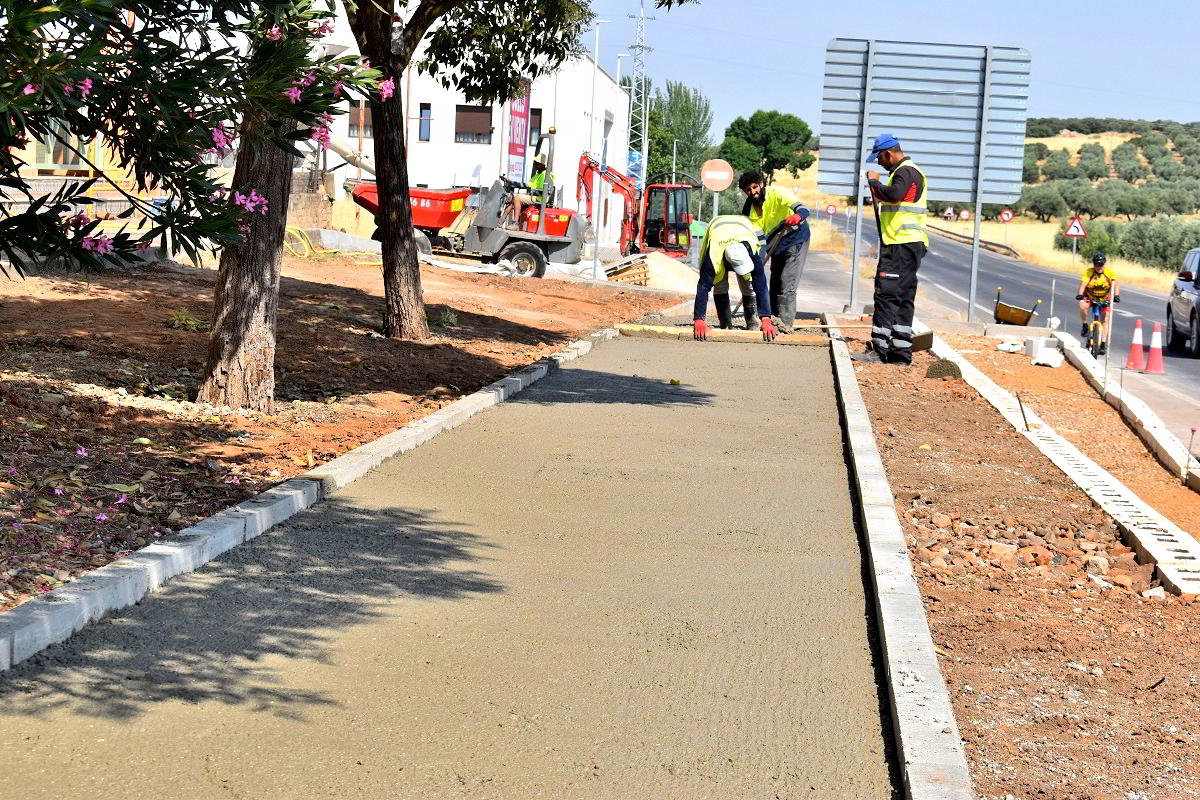 Urbanización de la Carretera de Almodóvar en La Rincona Mejora Sustancialmente la Accesibilidad en su Tramo Final 4