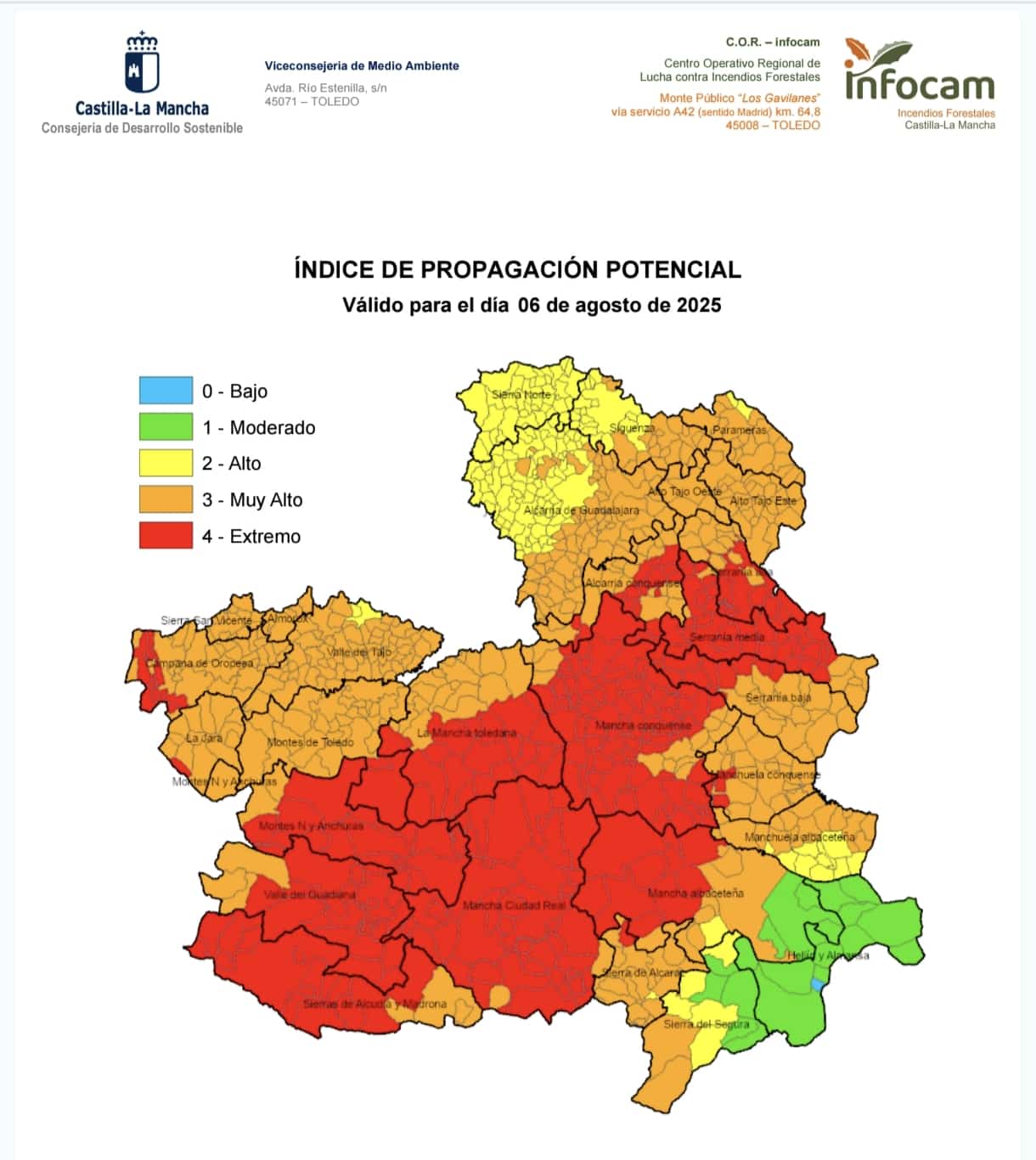 Alerta de Seguridad: Extremar Precauciones por Elevado Riesgo de Incendios Forestales según Protección Civil 1 Alerta de Seguridad: Extremar Precauciones por Elevado Riesgo de Incendios Forestales según Protección Civil 1