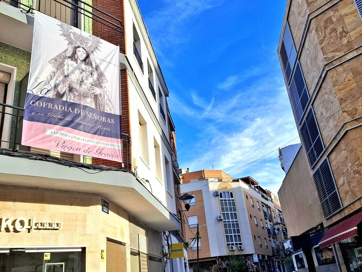 Puertollano se engalana con la presencia de la Virgen de Gracia gracias a la Cofradía de Señoras 2