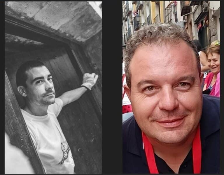 Adrián Rodríguez Sánchez y Diego Escudero Atienza, cartelista y pregonero de San Mateo 2025