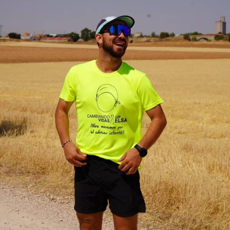 El atleta taranconero Daniel Caballero prepara un nuevo reto deportivo destinado a la lucha contra el cáncer infantil