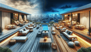 Era una terraza sosa y deprimente, pero esta reforma sin obras la ha convertido en un chill out envidiable