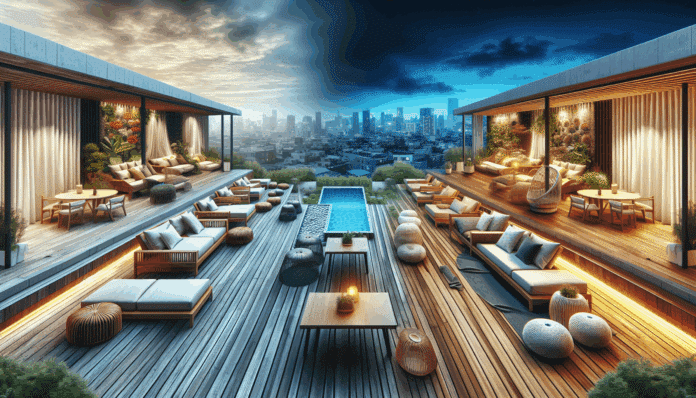 Era una terraza sosa y deprimente, pero esta reforma sin obras la ha convertido en un chill out envidiable