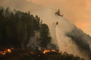 El peligro de incendios continúa muy alto o extremo en amplias zonas de la Península menos en zonas del norte y Baleares