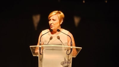 La Vicepresidenta Segunda de la Diputación Participa en la Entrega del 'Premio Escena 2025' al Director Andrés Lima en el FIT de Manzanares