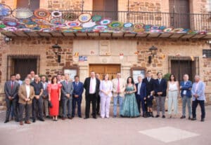 Rocío Zarco y Adrián Fernández Acercan la Diputación en las Fiestas de Granátula de Calatrava