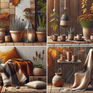 6 elementos decorativos para una terraza lista para el otoño