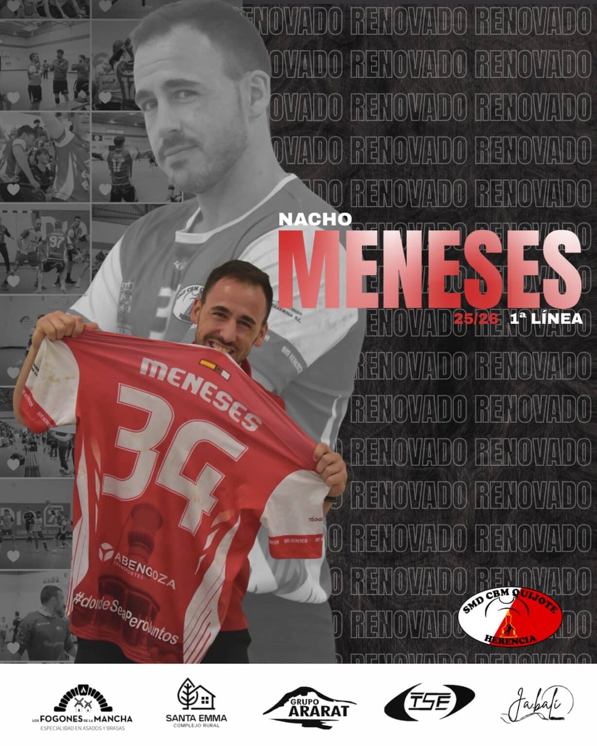 Balonmano Herencia renueva su columna vertebral y refuerza su plantilla para aspirar a todo en Primera Nacional 1