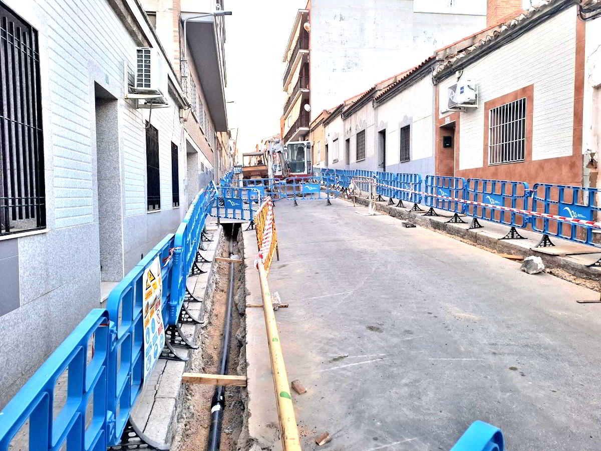Instalación de nuevas tuberías