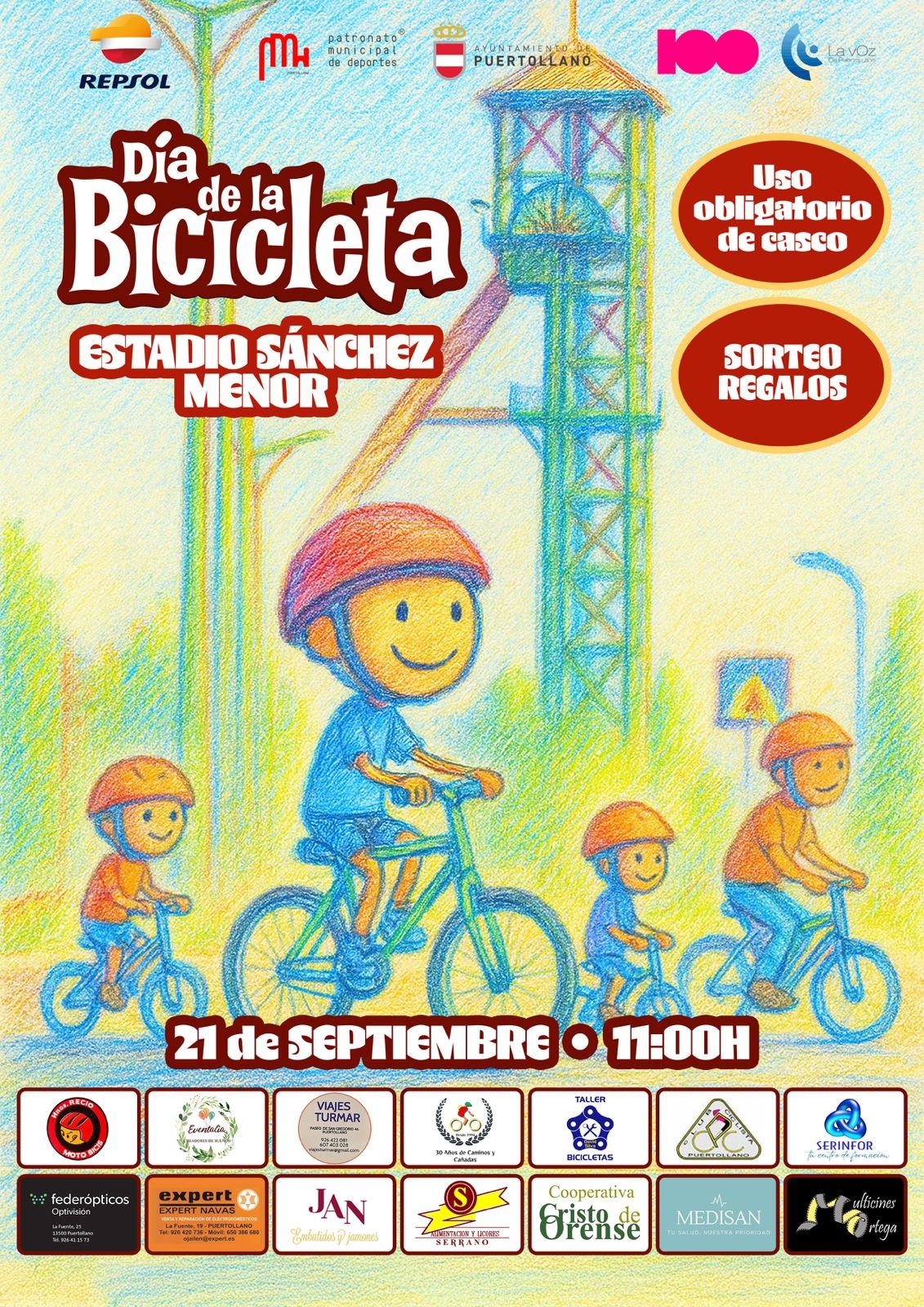Domingo sobre ruedas: Más de 200 regalos serán entregados en el festivo Día de la Bicicleta 2 Domingo sobre ruedas: Más de 200 regalos serán entregados en el festivo Día de la Bicicleta 2