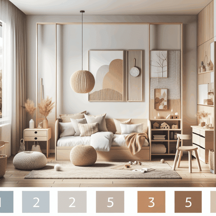 7 Ideas escandinavas para crear una habitación infantil cálida, acogedora y funcional