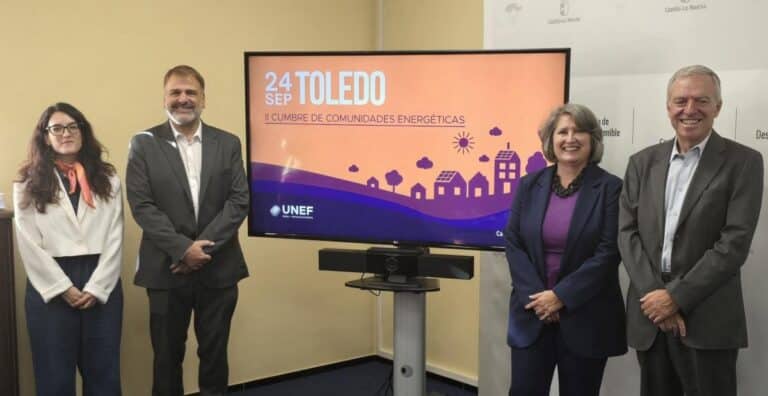 C-LM como "yacimiento" fotovoltaico para desarrollar comunidades energéticas centrará el encuentro de UNEF en Toledo