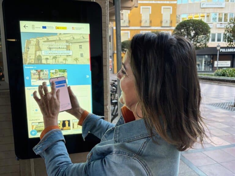 Ciudad Real estrena pantallas interactivas para ofrecer una atención turística integral