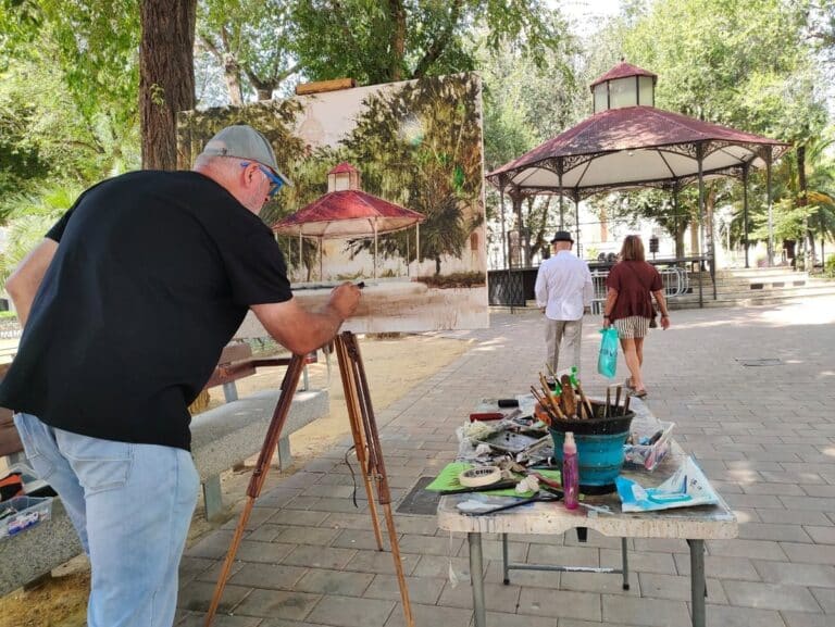 Ciudad Real inspira a artistas de todo el país en su primer Certamen Nacional de Pintura Rápida