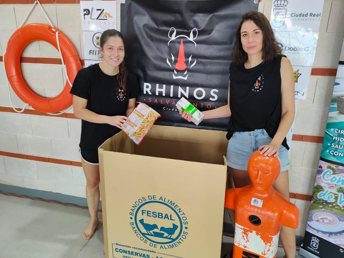 Ciudad Real nada a favor del Banco de Alimentos