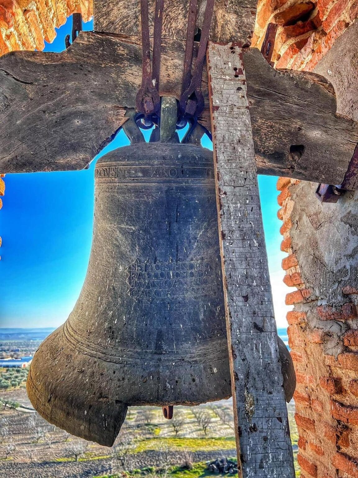 Cuatro detenidos y un investigado por el robo de la campana en la ermita de Cebolla (Toledo), datada en 1806