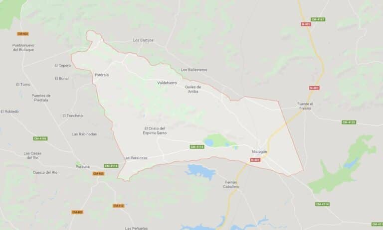 Cuatro personas heridas tras un choque entre un turismo y una furgoneta en la N-401 en Malagón (Ciudad Real)