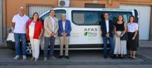 Diputación financia nueva furgoneta para el centro ocupacional AFAS en Bolaños de Calatrava