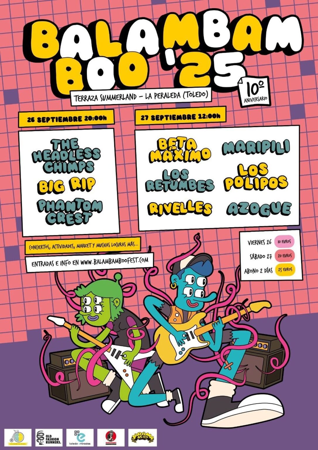 El Balambam Boo Fest vuelve este año a Toledo para celebrar su décimo aniversario el 26 y 27 de septiembre