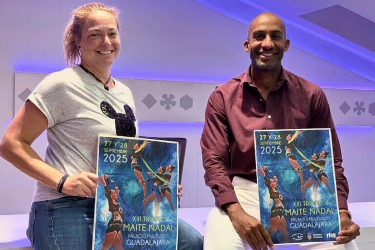 EL Palacio Multiusos de Guadalajara acoge este fin de semana el XIII Torneo de Gimnasia Rítmica Maite Nadal