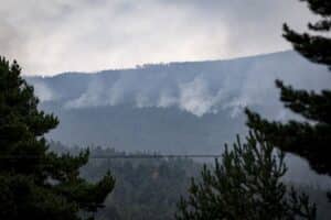 El fuego de Peñalba (Guadalajara) pasa a nivel 1 en la zona de C-LM gracias a meteorología favorable