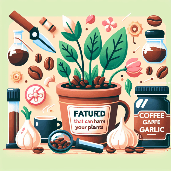 "Si pones el café como fertilizante o ajo como insecticida, se van a pudrir tus plantas"