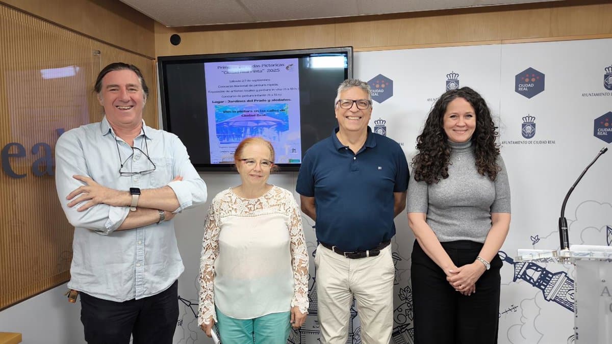 Este sábado se celebra la primera jornada pictórica 'Ciudad Real Pinta'