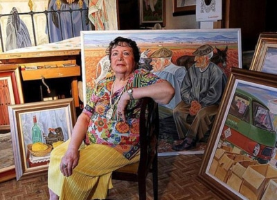 La Diputación Rinde Homenaje a Gloria Merino: Celebrando su Legado en el Arte Manchego