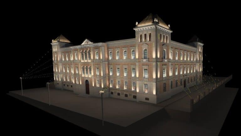 Diputación de Toledo modernizará la iluminación del Palacio Provincial con una propuesta "más eficiente y artística"