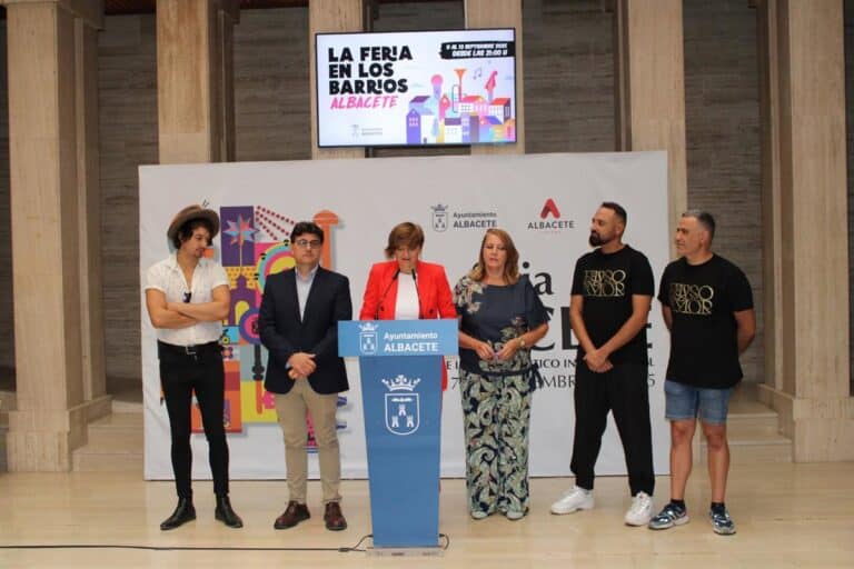 La Guardia, David Civera y Ángelus Apátrida protagonizarán programación musical de La Feria en los Barrios de Albacete