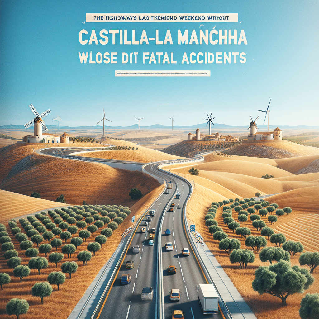 Las carreteras de Castilla-La Mancha cierran el fin de semana sin accidentes mortales