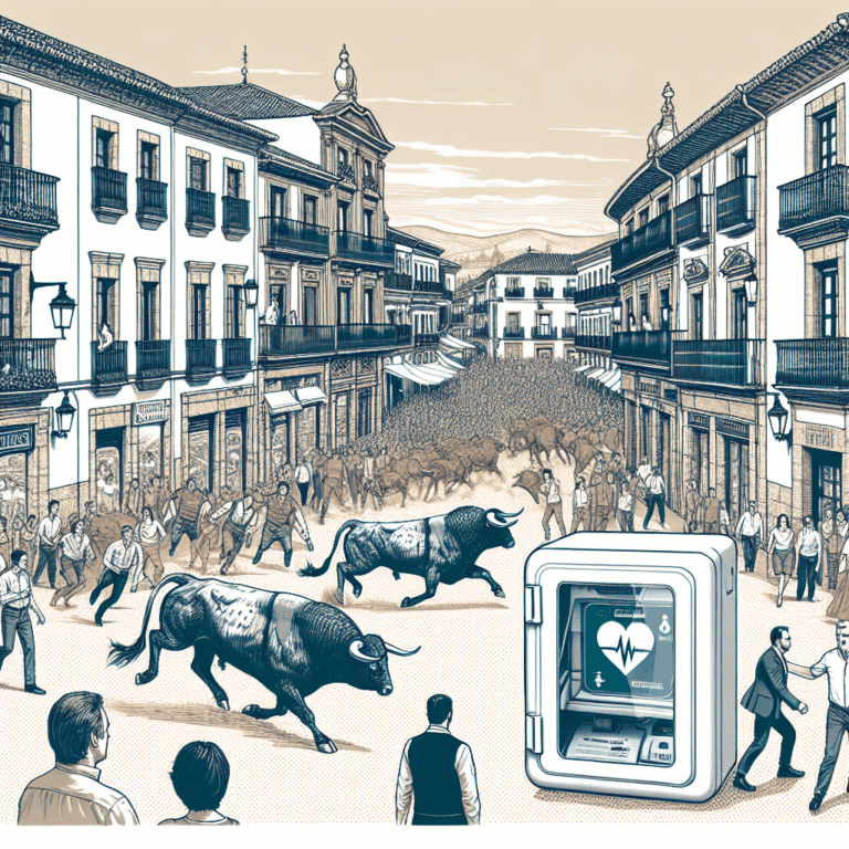 Los encierros por el casco de Guadalajara serán los primeros cardiprotegidos de España con 10 desfibriladores