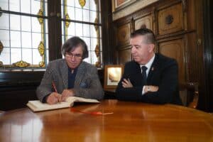 Mircea Cartarescu reivindica en Albacete que la cultura no es un ornamento sino que "está en el corazón de la humanidad"