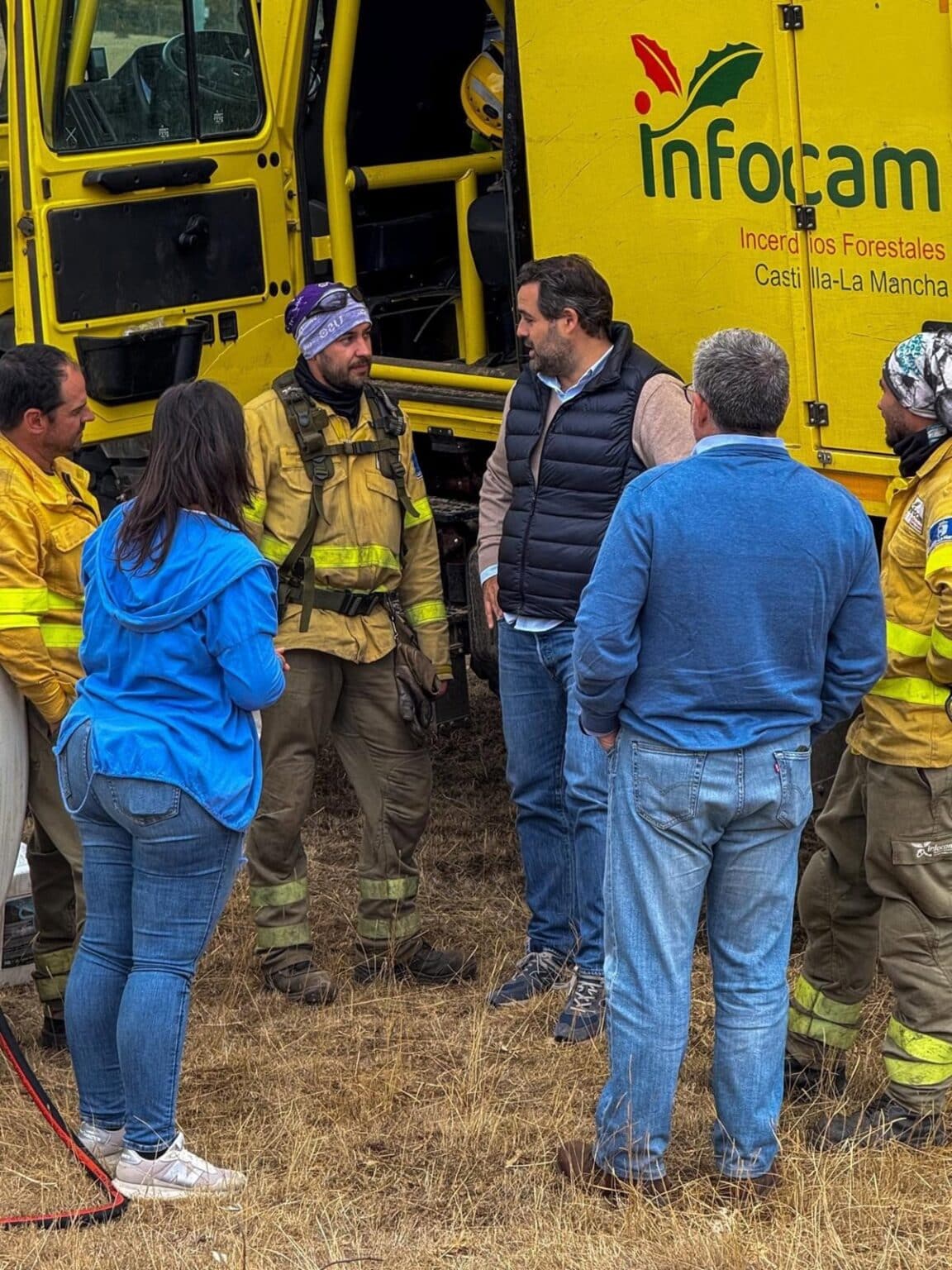 Núñez trabajará para que se investigue la gestión del incendio del Pico del Lobo y no vuelva a repetirse "la opacidad"