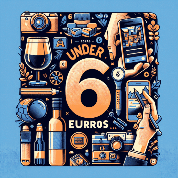cuesta menos de 6 euros