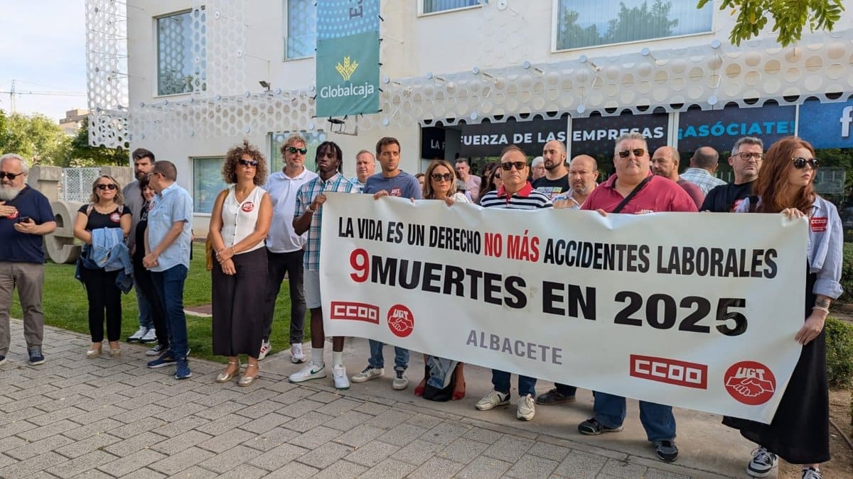 Sindicatos en Albacete piden a los empresarios que se sienten a negociar medidas que frenen la siniestralidad laboral