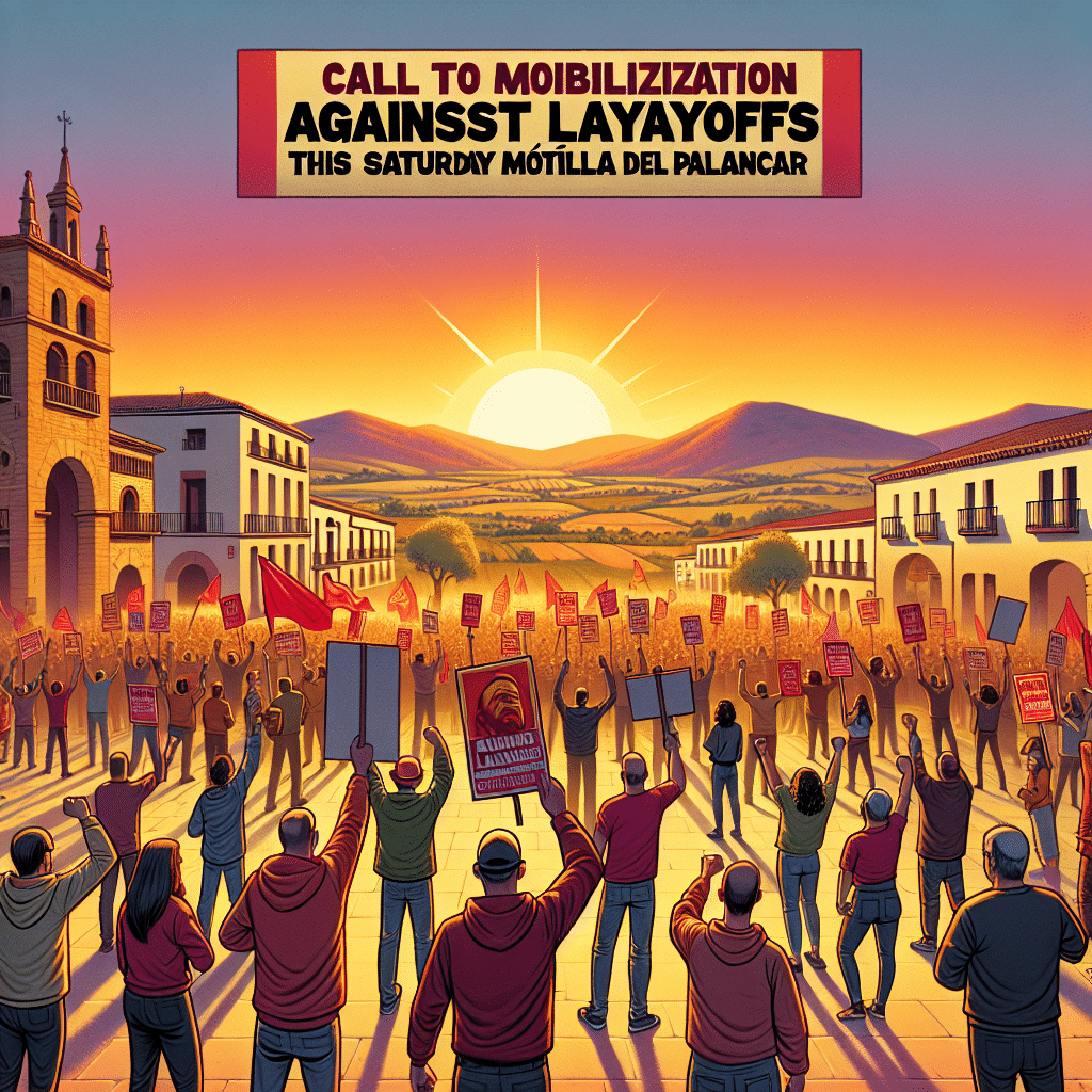 UGT FICA llama a la movilización en contra del ERE de Mahle este sábado en Motilla del Palancar