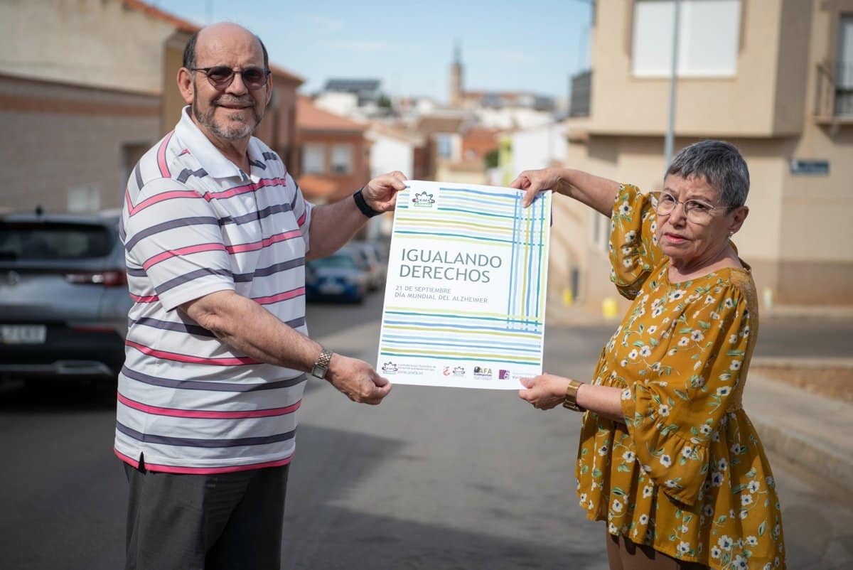 Un 'Paseo del Recuerdo' en Valdepeñas para reivindicar los derechos de los enfermos de Alzheimer