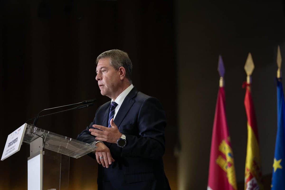 VÍDEO: García-Page anuncia que el presupuesto del IPEX aumentará un 21,1 por ciento en 2026