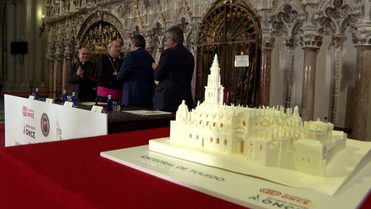 VÍDEO: Catedral Toledo abre sus puertas a accesibilidad universal junto a la ONCE para que su "belleza" llegue a todos