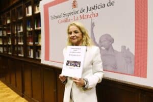 VÍDEO: La presidenta del TSJCLM achaca el aumento del 8,7% de los casos judiciales pendientes a la falta de jueces