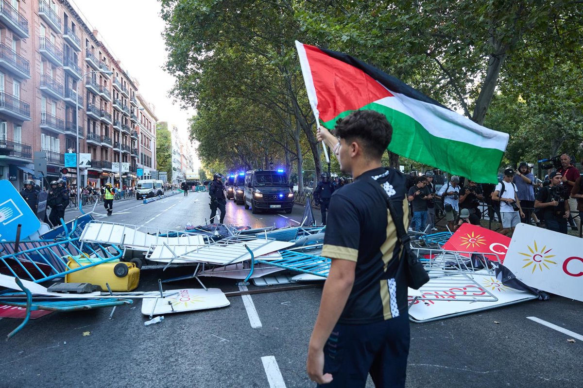 Vox C-LM elude opinar sobre las protestas propalestinas en La Vuelta y se remite a su portavoz nacional