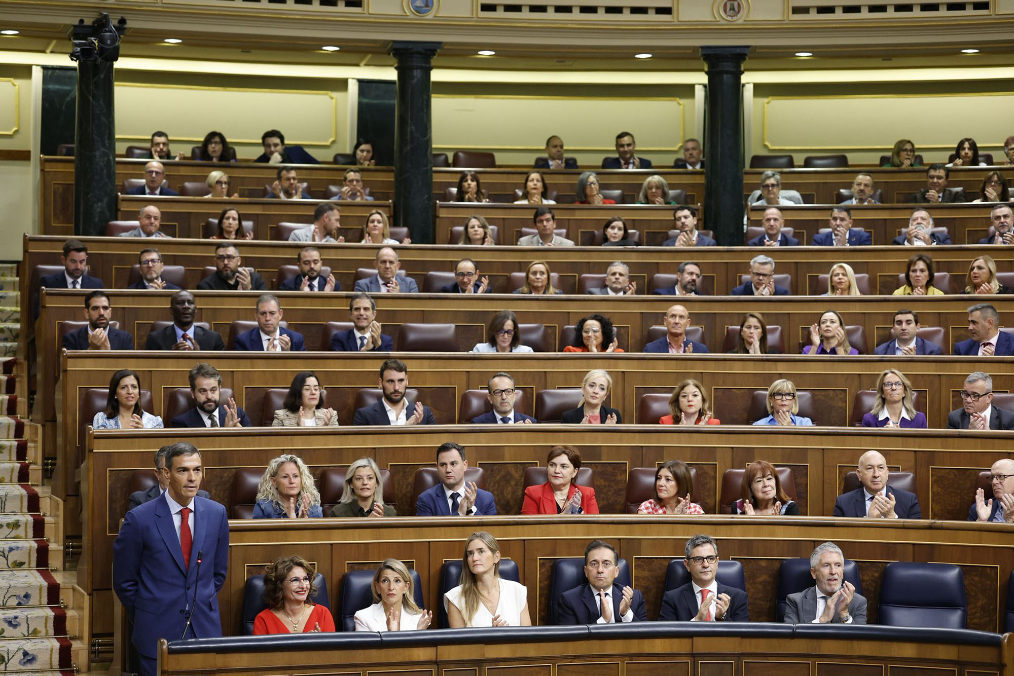 El presidente del Gobierno en la sesión de control