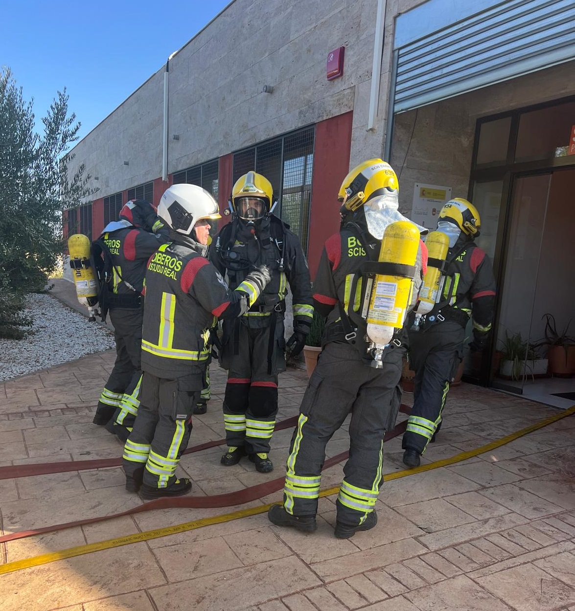 Realización de Simulacro de Incendio Eleva la Seguridad del Centro 'Amiab' 1 Realización de Simulacro de Incendio Eleva la Seguridad del Centro 'Amiab' 1